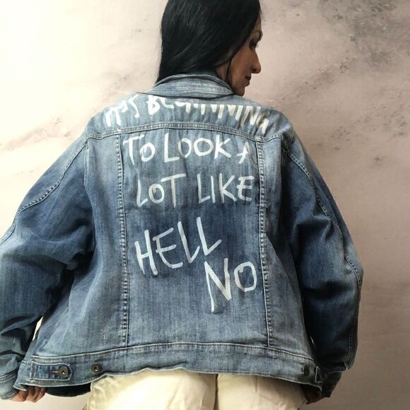 Torrid denim, jean jacket - Picture 3 of 6